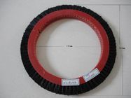 Roda de escovas vermelha preta de Stenter, Eco - rolo amigável da escova de Artos Stenter