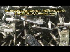 Peças de Stenter de aço Monforts Clips de Stenter para Stenter Machine Peças sobressalentes